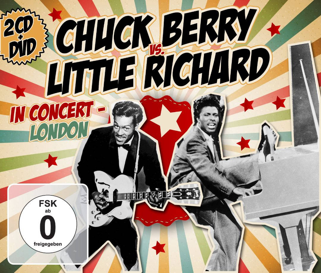 Chuck Berry Vs. Little Richard In Concert-london Wallpaper