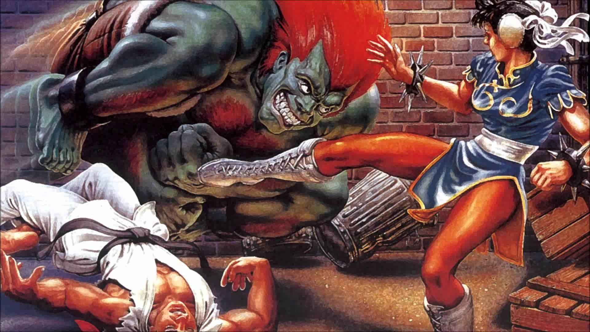 Download free Chun Li Kicking Blanka Street Fighter Wallpaper -  MrWallpaper.com