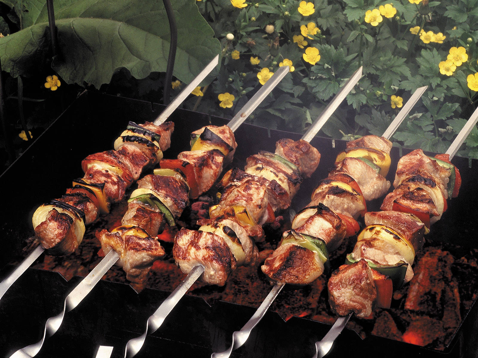 Churrasco On Sticks Wallpaper