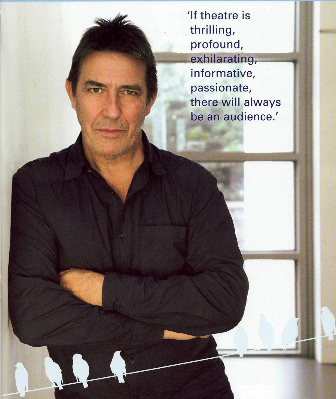 Ciarán Hinds Quotes Fancy Theatre Wallpaper