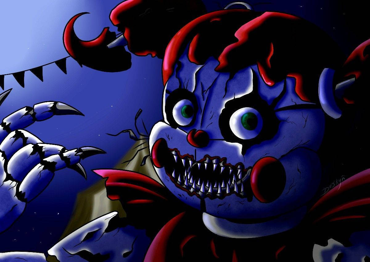 Circus Baby Claw Wallpaper