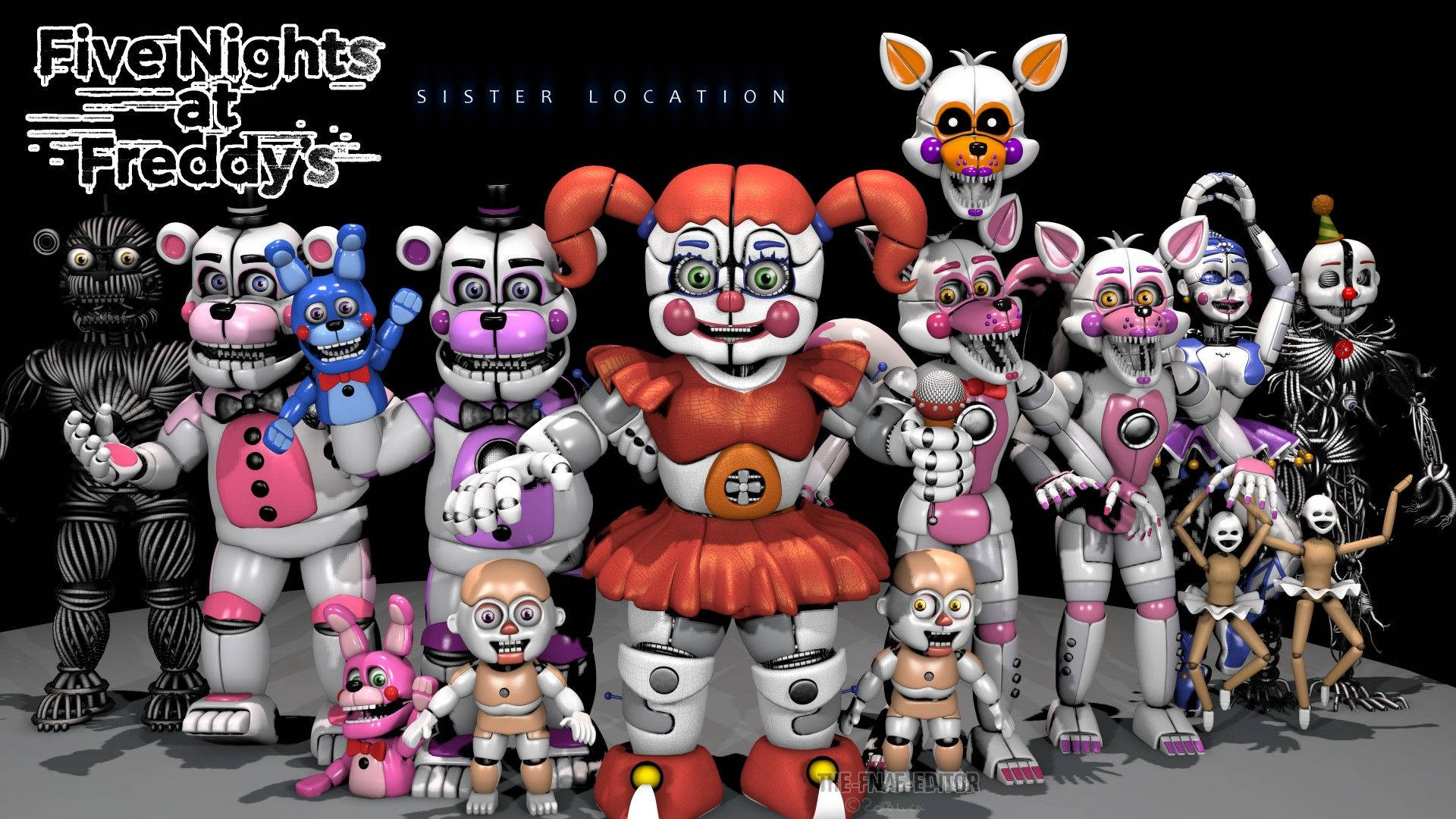 Download free Circus Baby Fnaf Sister Location Wallpaper - MrWallpaper.com