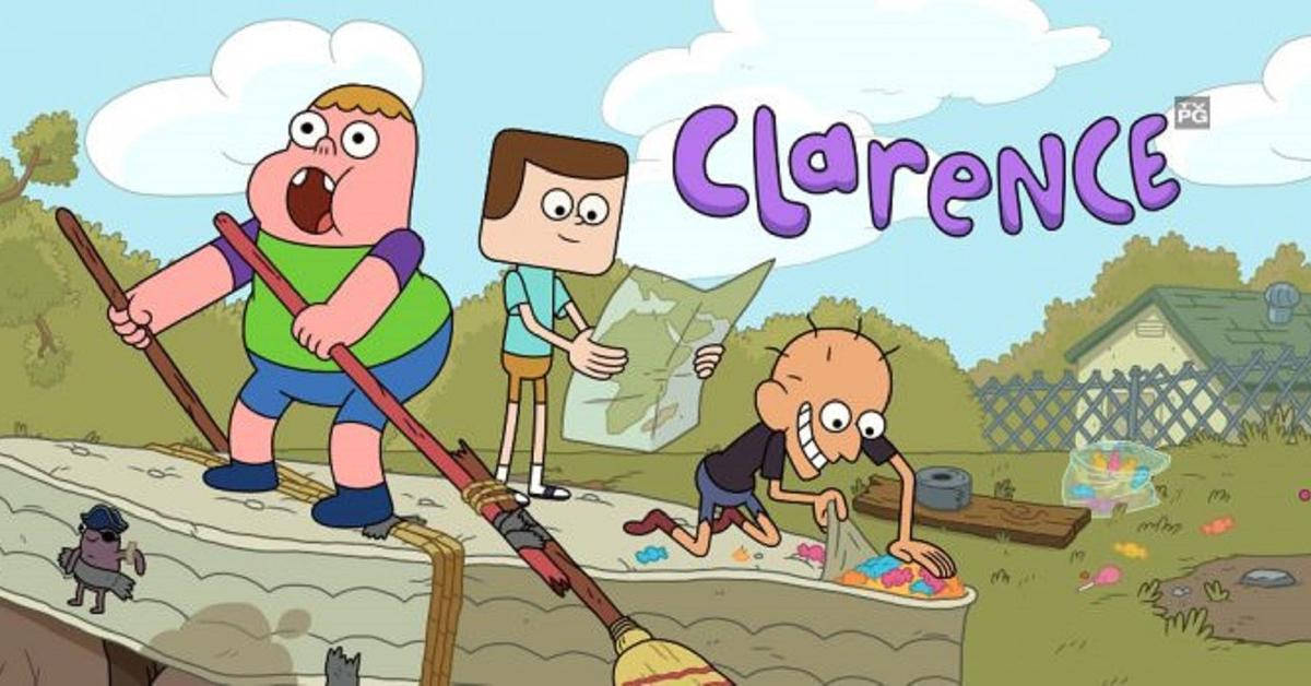 Clarence And Friends With Mattress Wallpaper