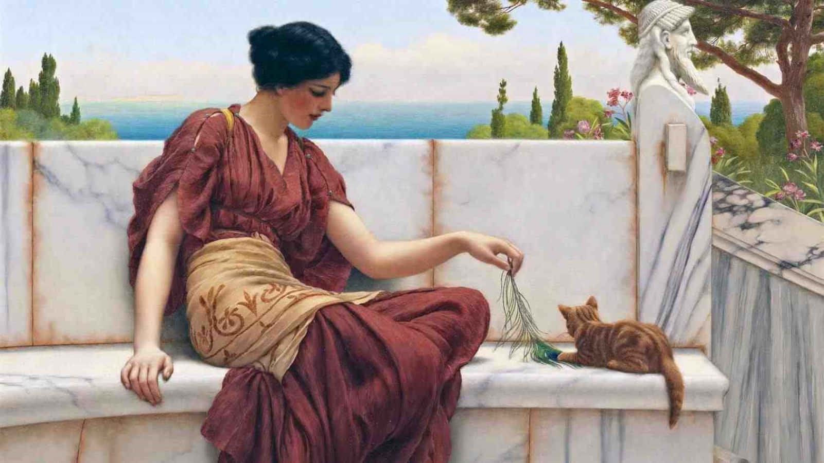 Classic Art The Favourite Wallpaper