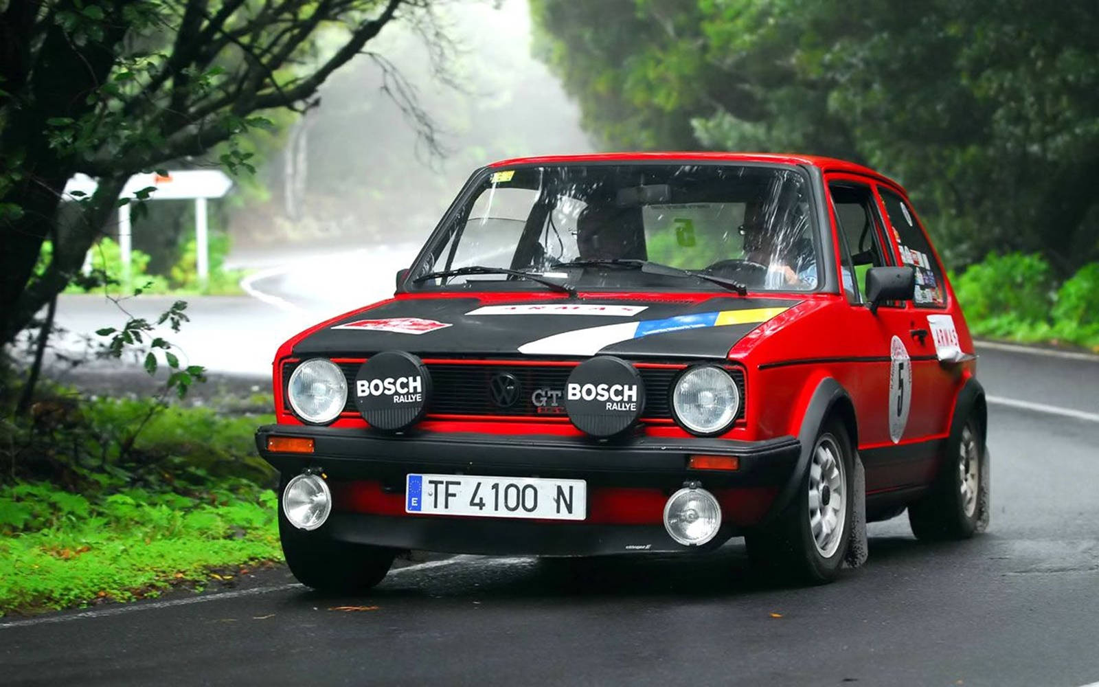 Classic Car Volkswagen Golf Gti Mk1 Wallpaper