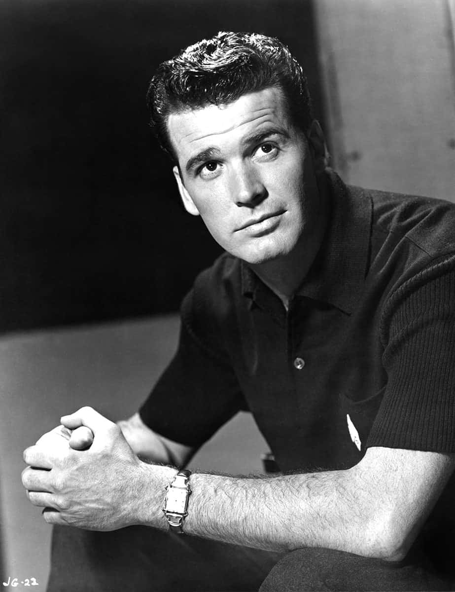 Classic Portrait Black And White James Garner Wallpaper