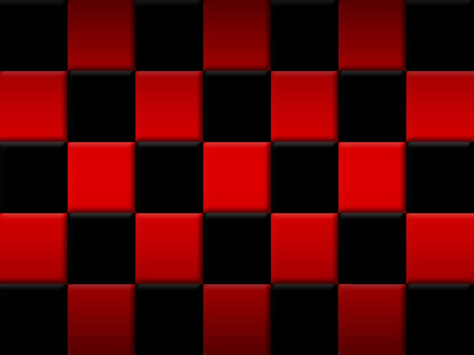 Classic Red Checkered Tablecloth Wallpaper