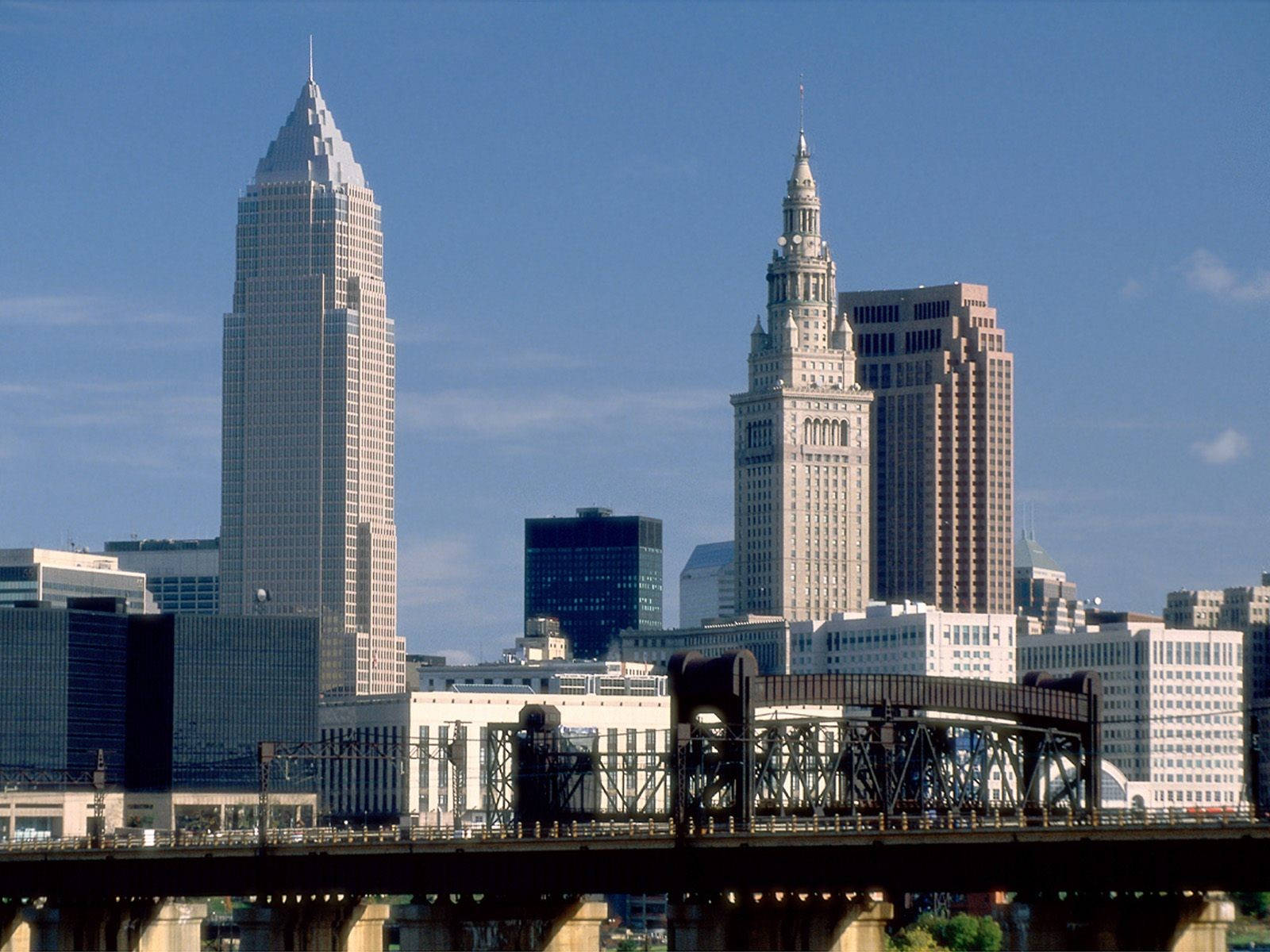 Cleveland Ohio Buildings Wallpaper