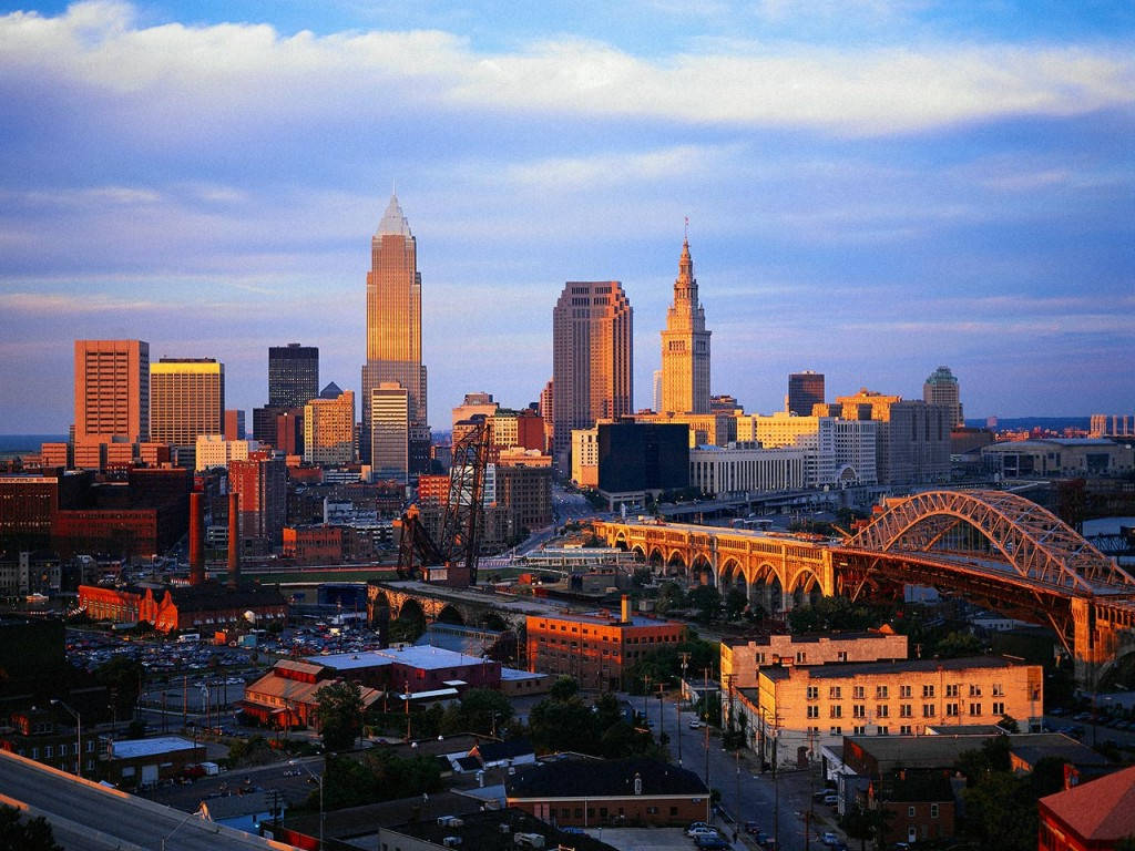 Cleveland Ohio Skyline Wallpaper