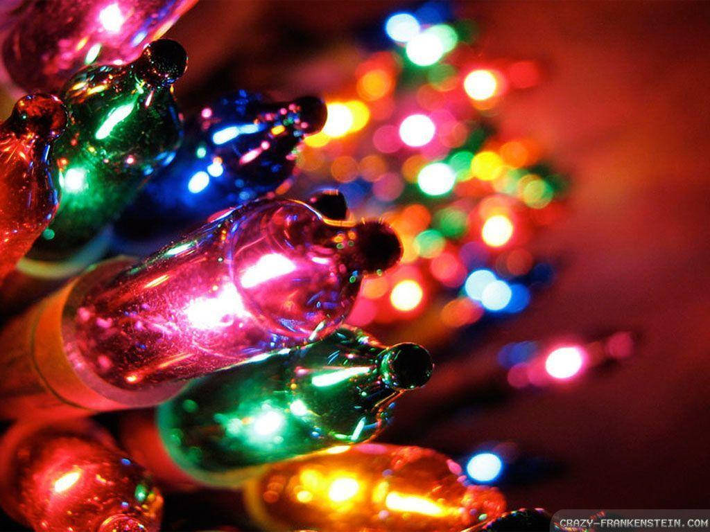 Close Shot Christmas Hd Lights Wallpaper