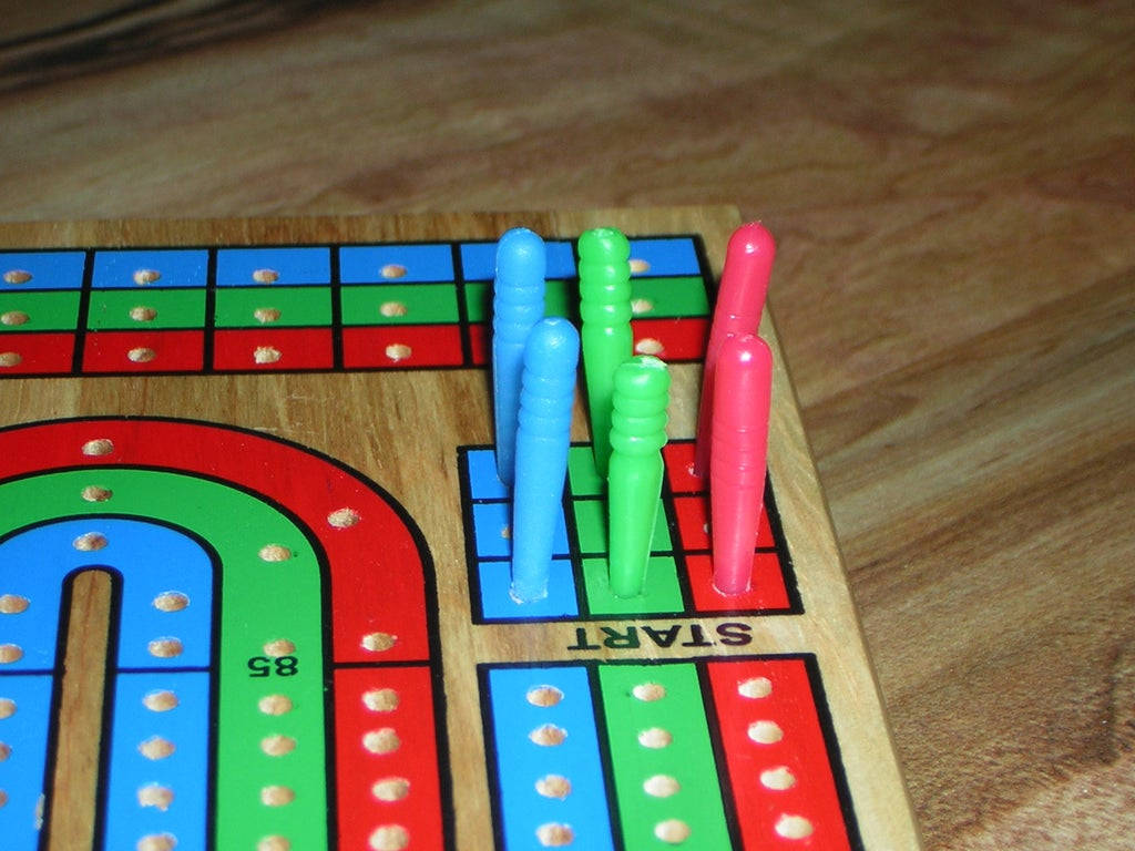 Close Up Cribbage Spillikins Colorful Wallpaper