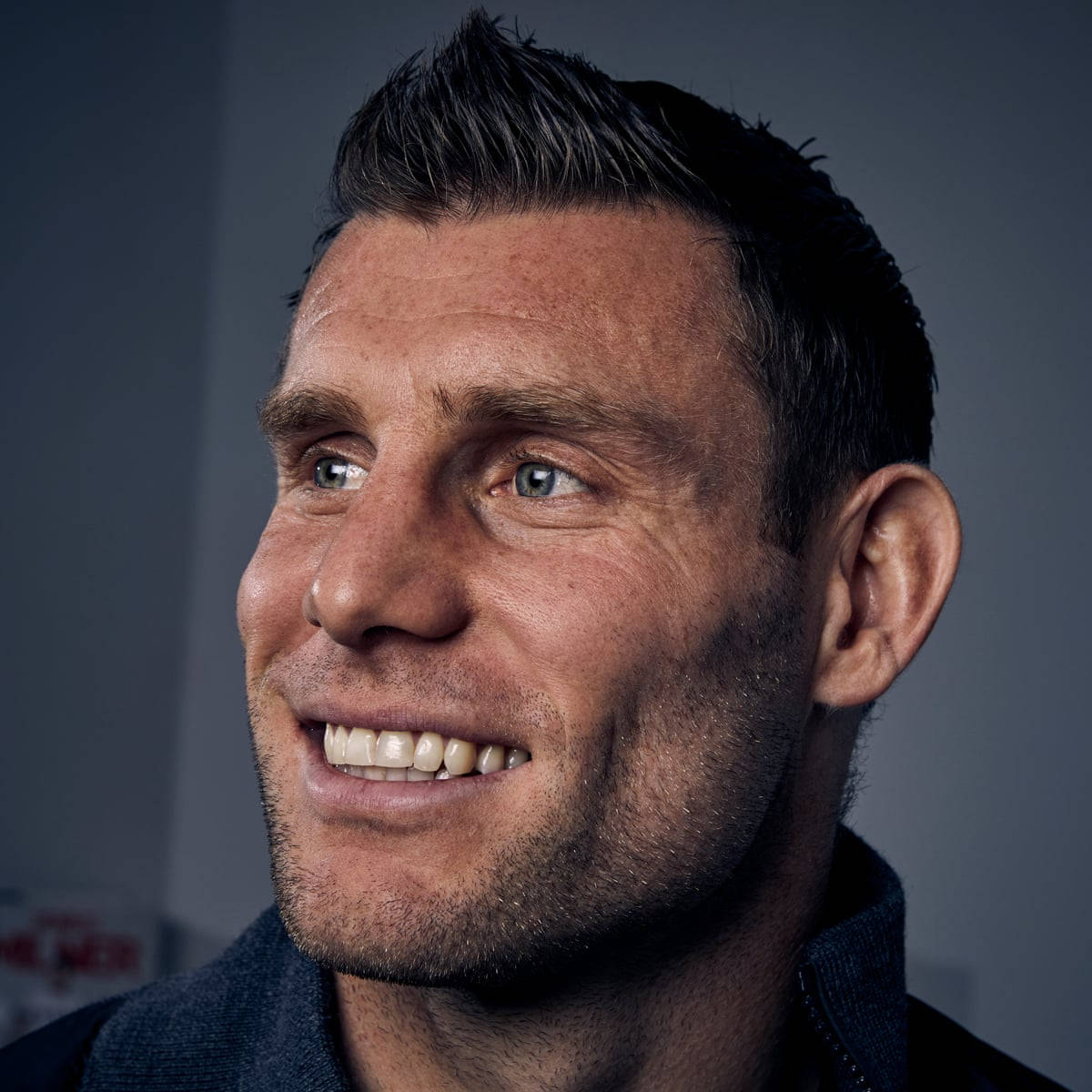 Close-up James Milner Smiling Wallpaper