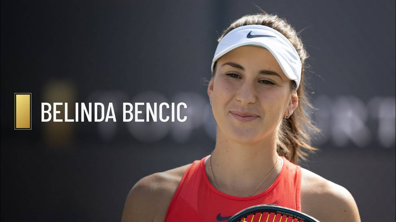 Close Up Of Belinda Bencic Wallpaper