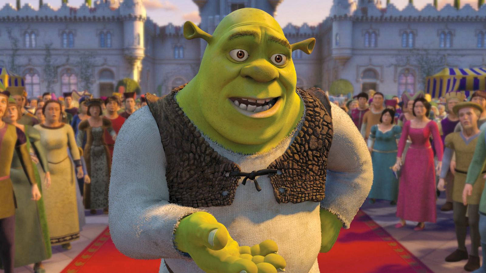 Close-up Of Shrek 2 Wallpaper