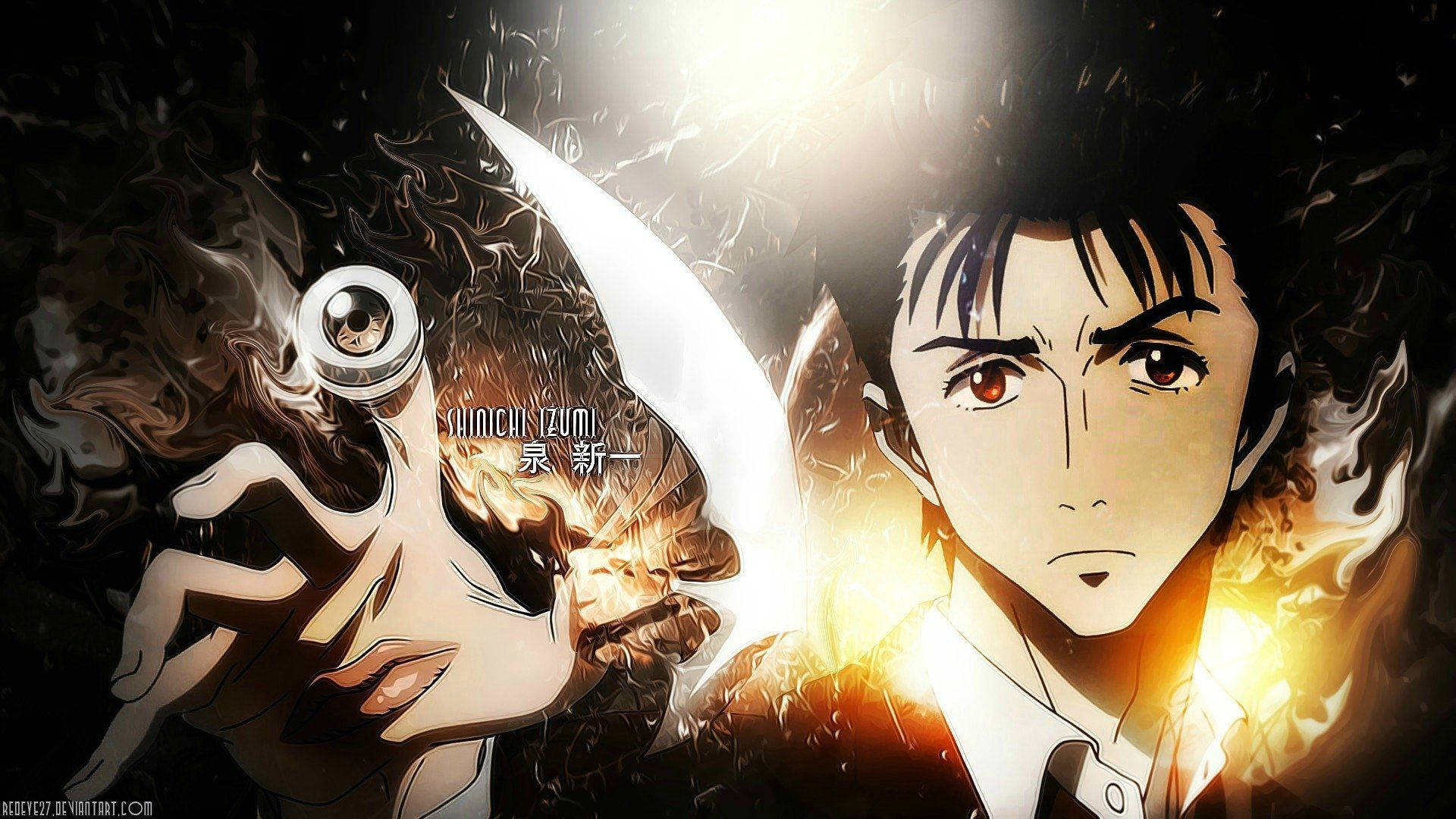 parasyte #custom #Lockscreen #Anime #Shinichi #migi #otaku | Anime artwork  wallpaper, Parasyte the maxim, Anime artwork