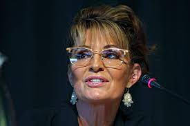 Close-up Portrait Of Sarah Palin Wallpaper