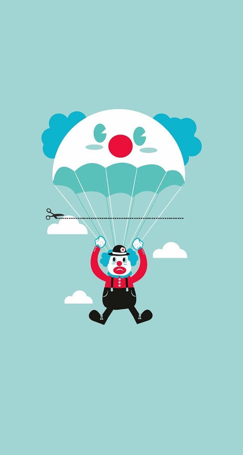 Download free Clown With Parachute Wallpaper - MrWallpaper.com