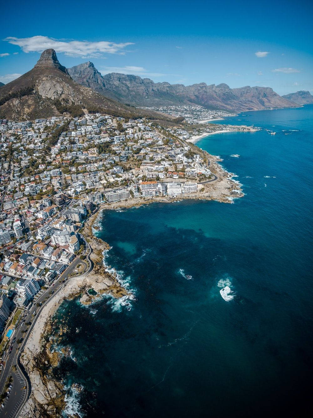 Coast Of Cape Town Africa Iphone Wallpaper