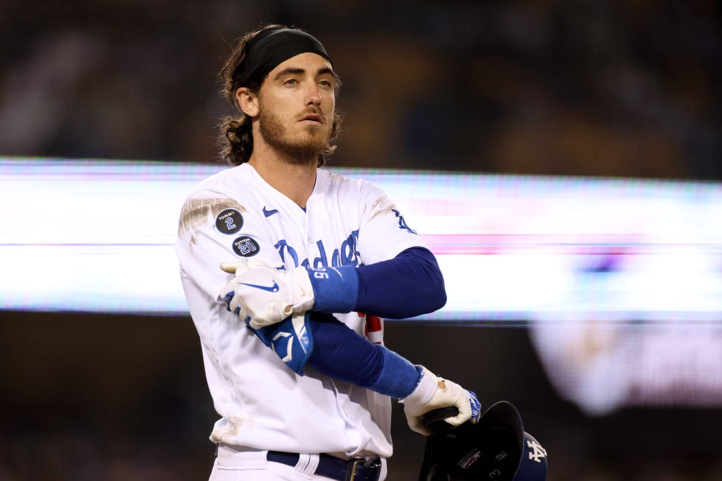 Cody Bellinger Serious Look Wallpaper