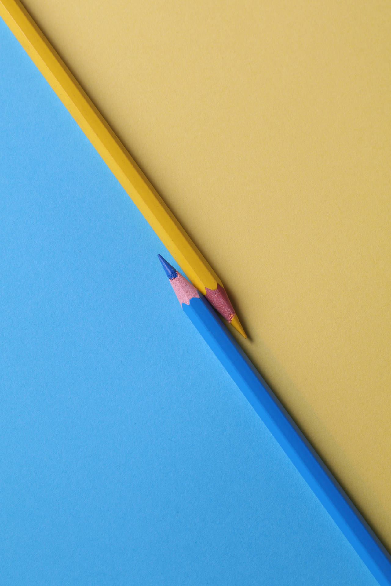 Color Pencil Banner Wallpaper