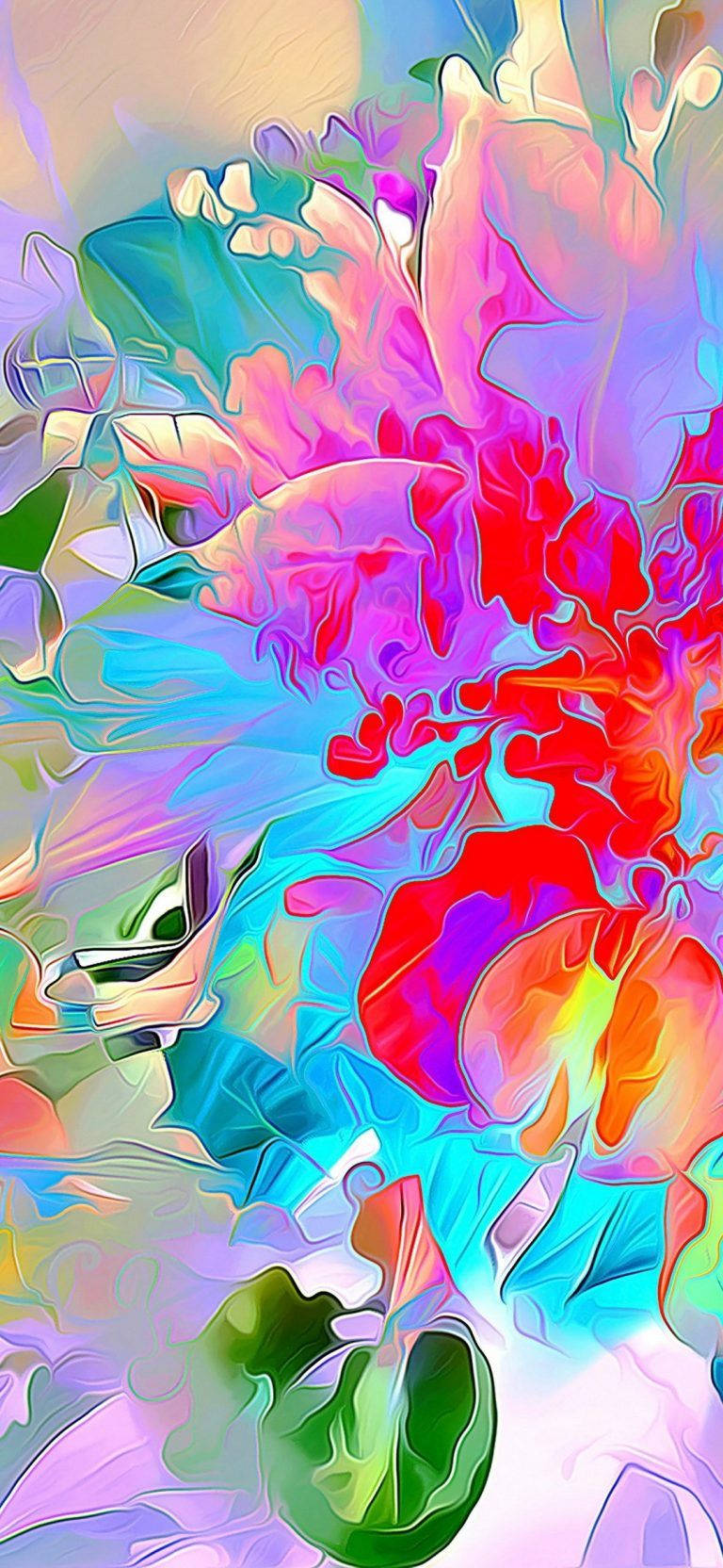 Colorful Abstract Samsung M31 Wallpaper