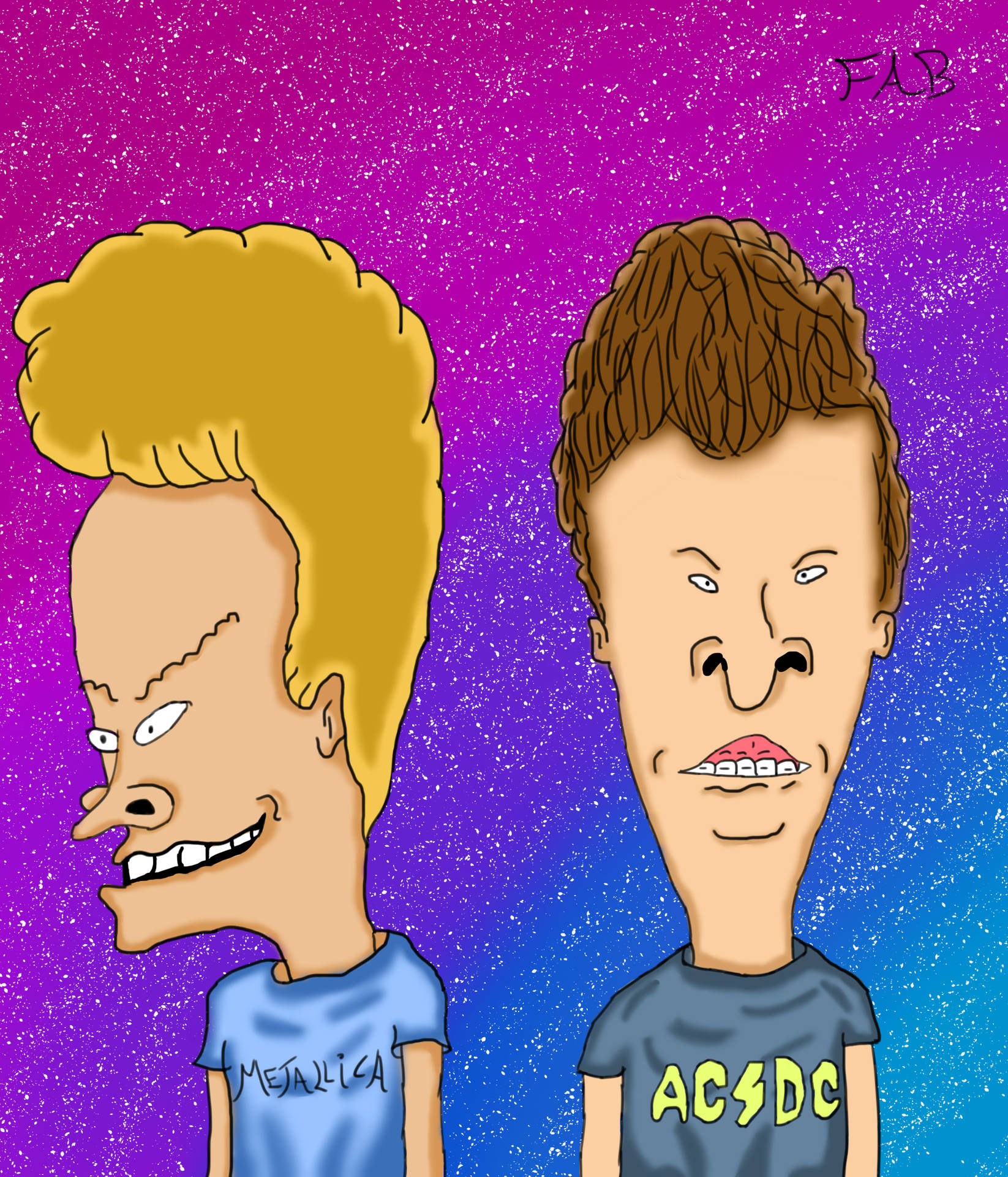 Download free Colorful Beavis And Butt Head Wallpaper - MrWallpaper.com