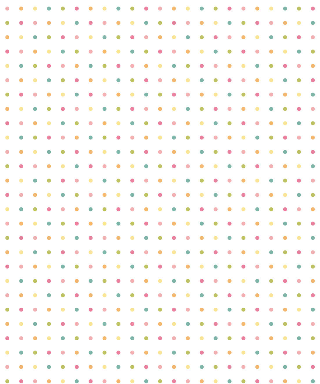 Colorful Close Knit Polka Dot Wallpaper