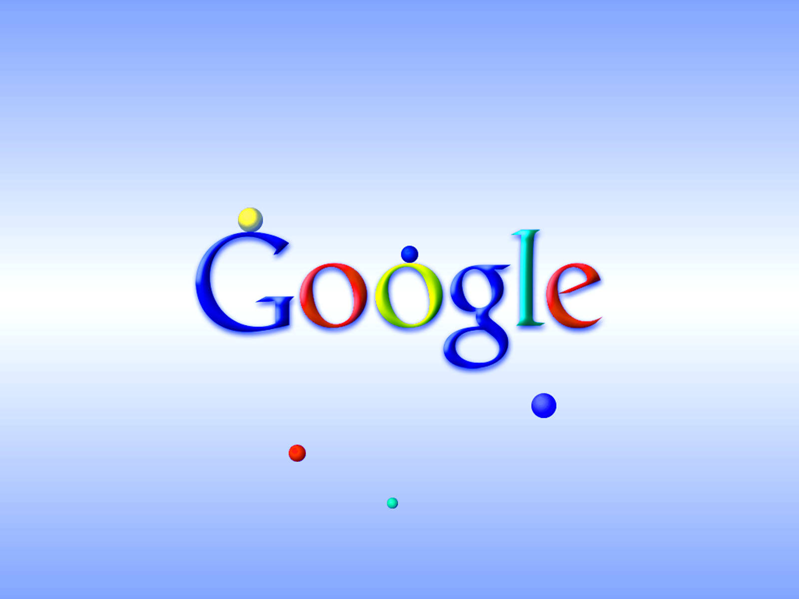Colorful Google Dots Wallpaper
