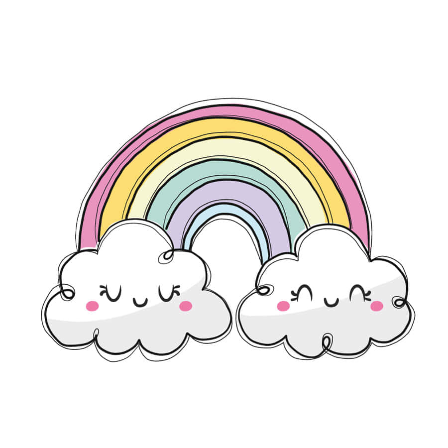 Colorful Rainbow Display Wallpaper