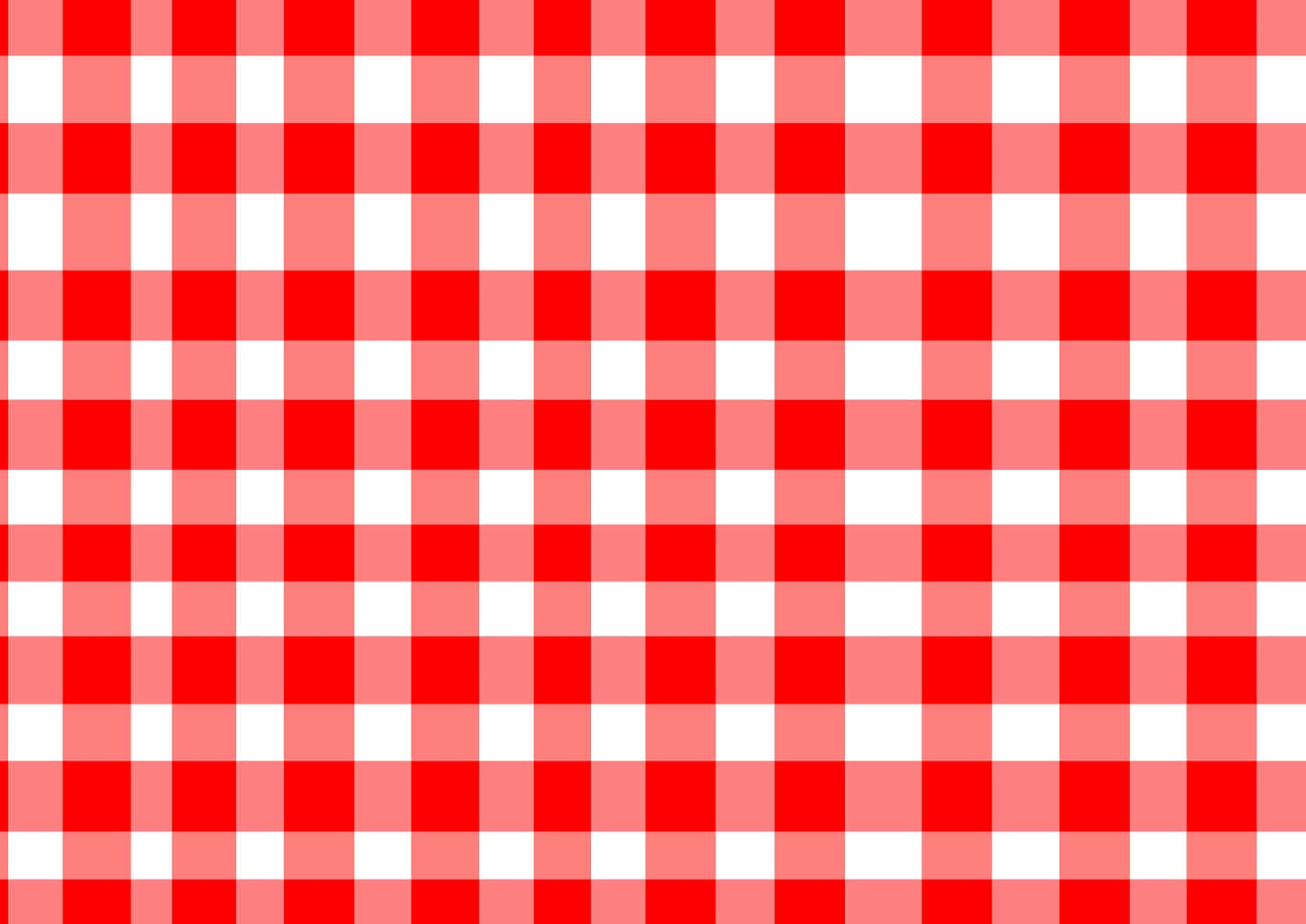 Colorful Red Checkered Pattern Wallpaper