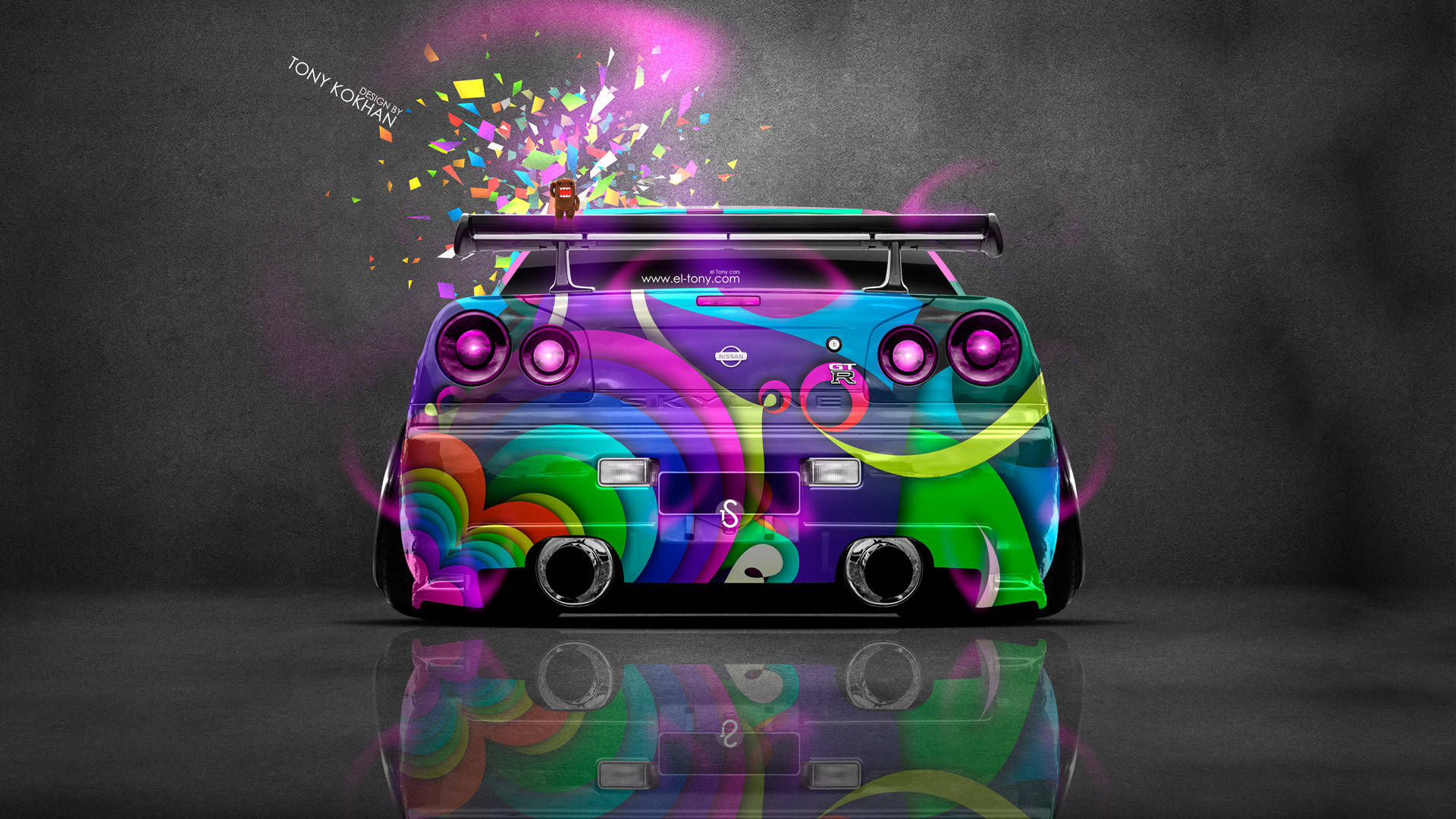 Download free Colorful Skyline Car Wallpaper - MrWallpaper.com