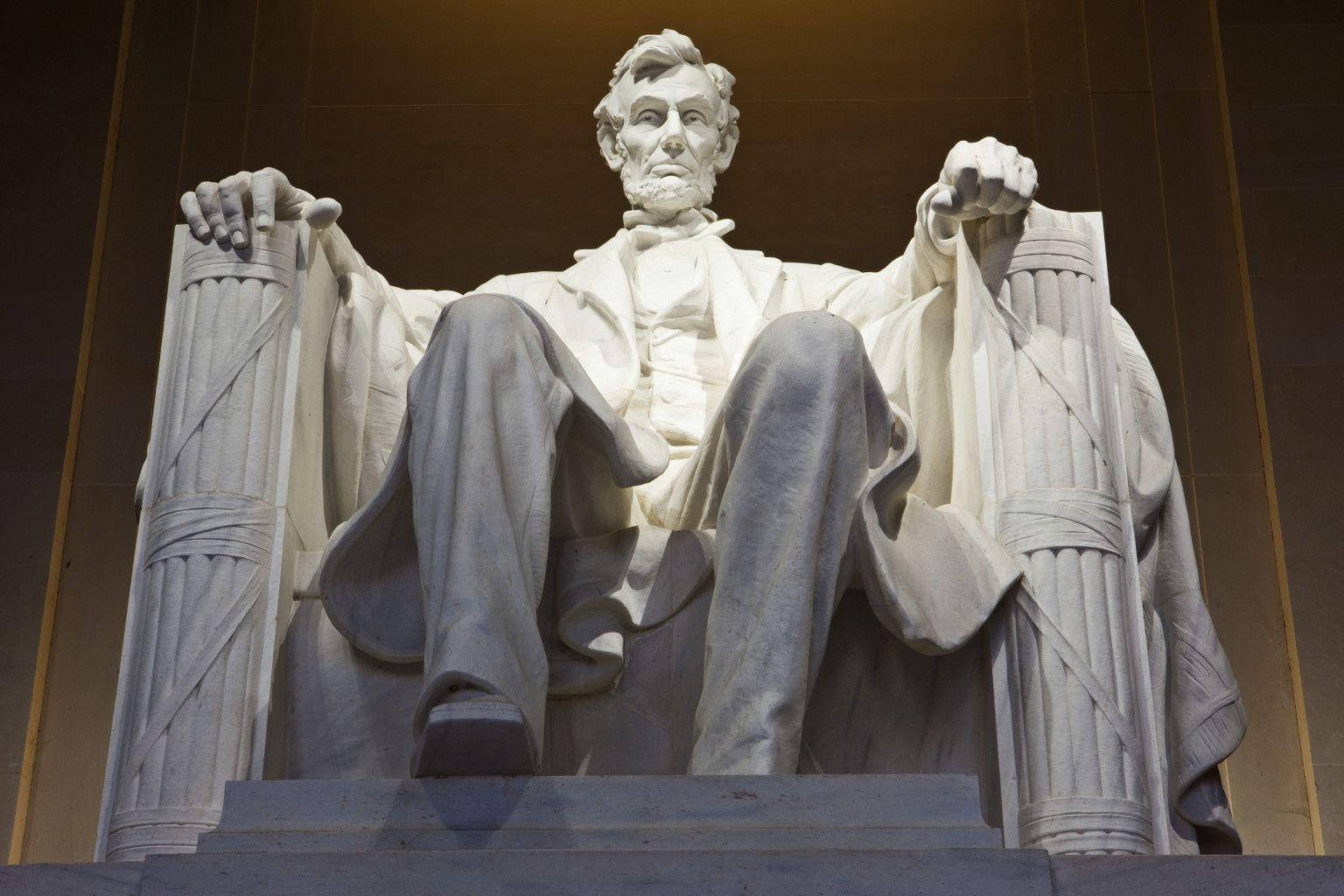 Colossal Statue Lincoln Monument Wallpaper