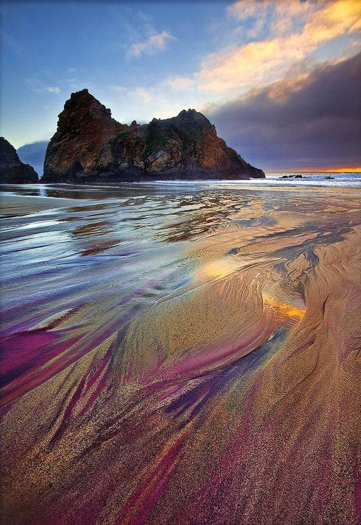 Colourful Sand Malibu Iphone Wallpaper