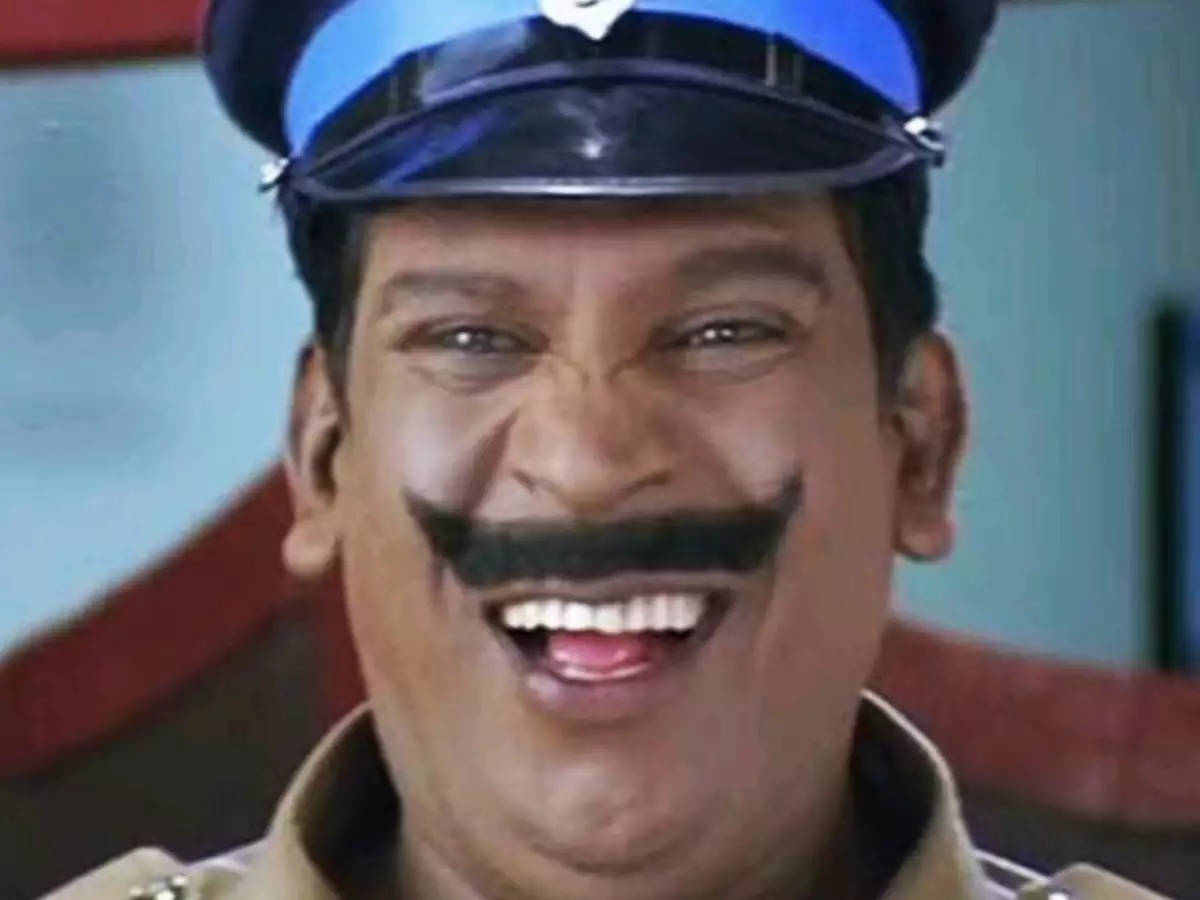 Comedian Vadivelu As Policeman Wallpaper