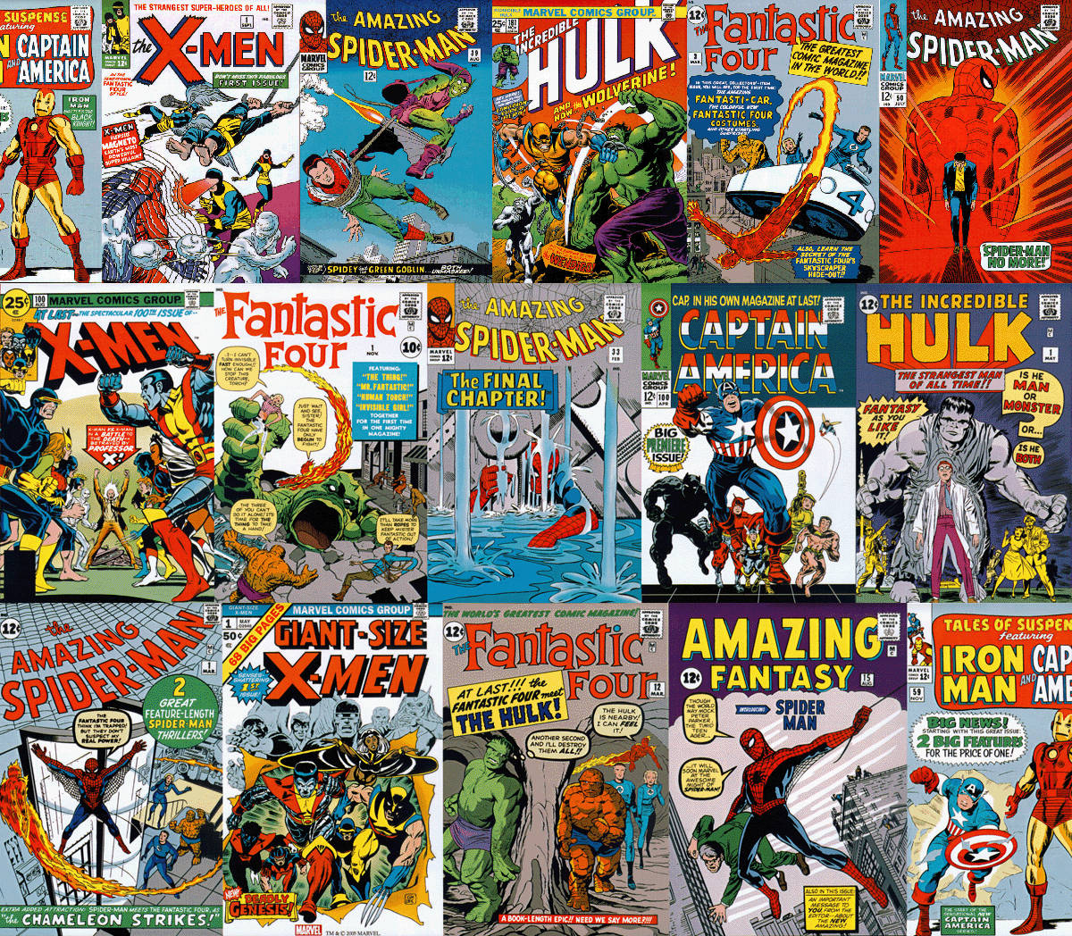 Comic Book Cover Page Wallpaper