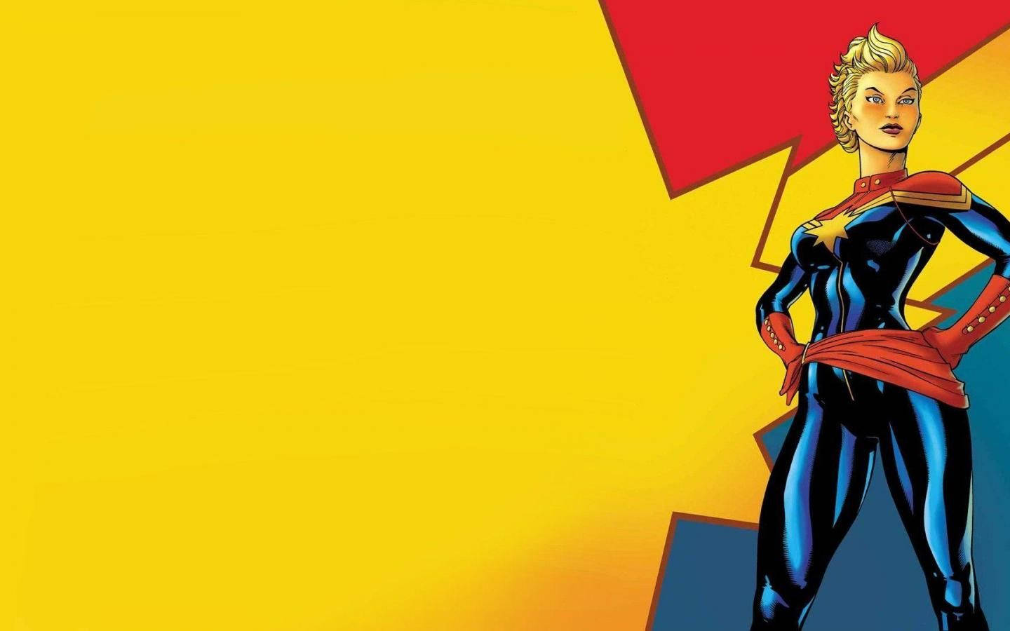 Comic Captain Marvel Wallpaper