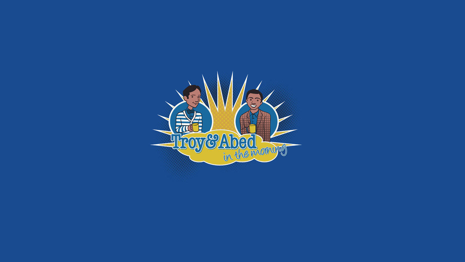 Community Troy And Abed Show Wallpaper