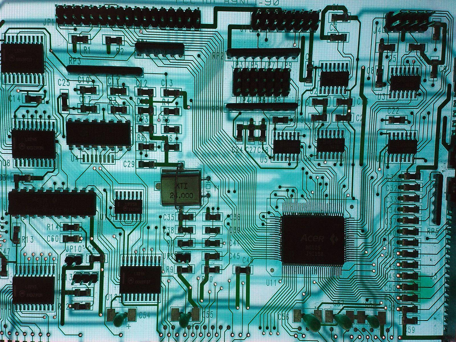 Computer Motherboard Chipset Wallpaper