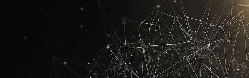 Connected Lines Linkedin Banner Wallpaper