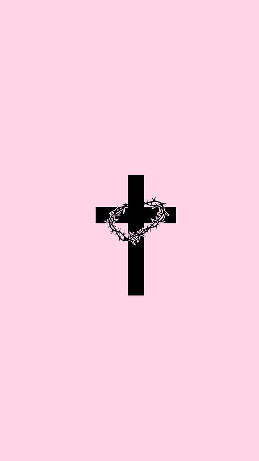 Connecting Faith And Beauty With Aesthetic Cross Wallpaper