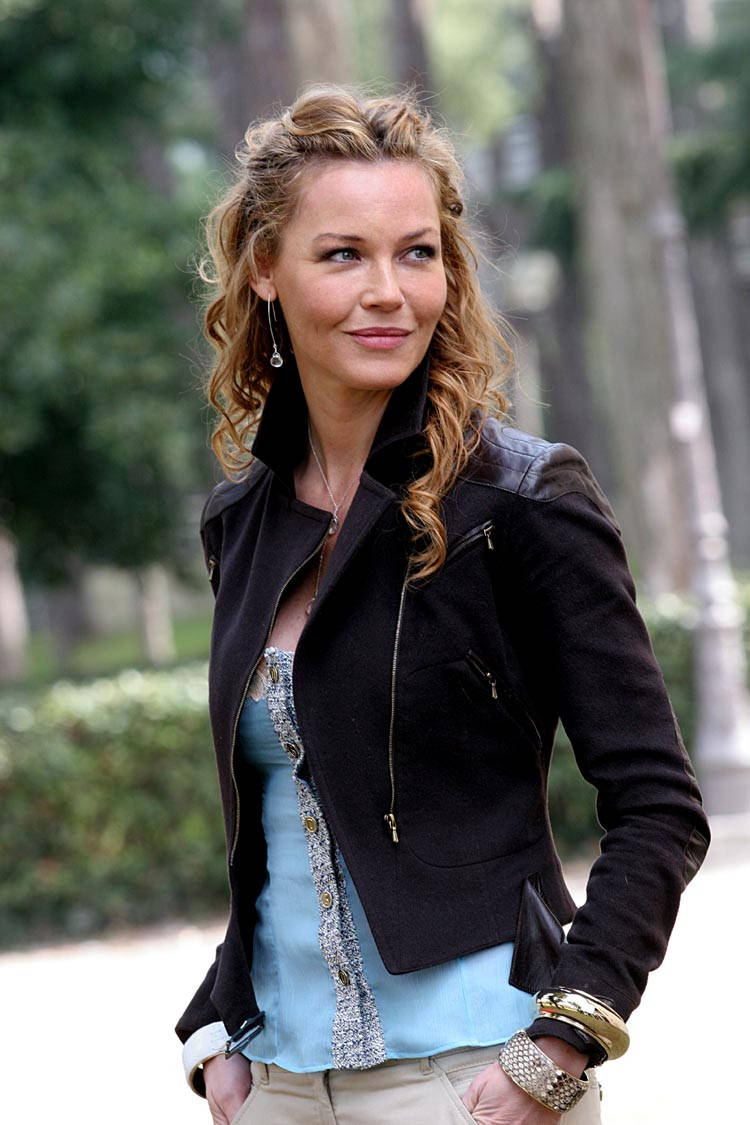 Connie Nielsen Black Jacket Wallpaper