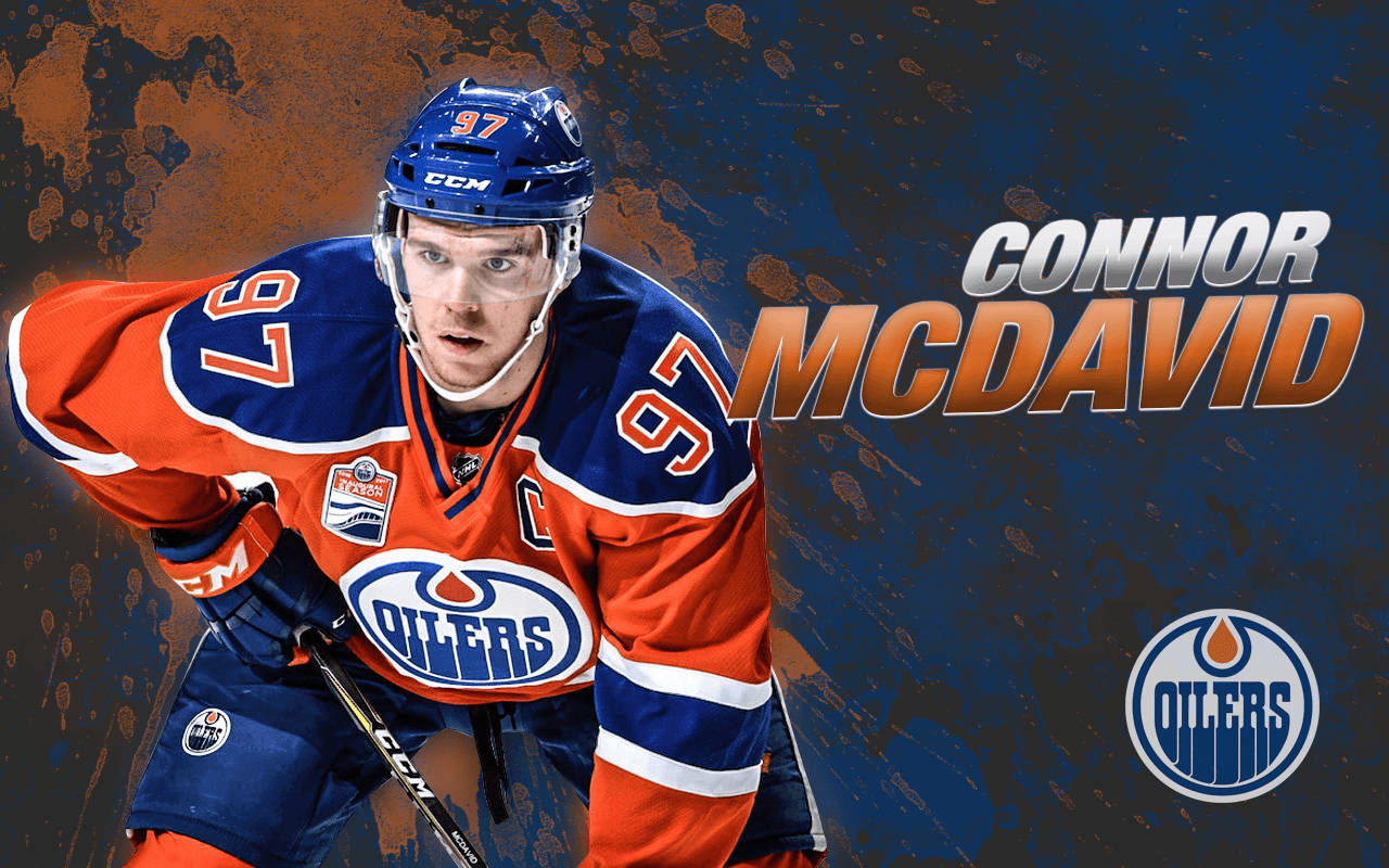 Connor Mcdavid, Chl Player Of The Year In Action. Wallpaper