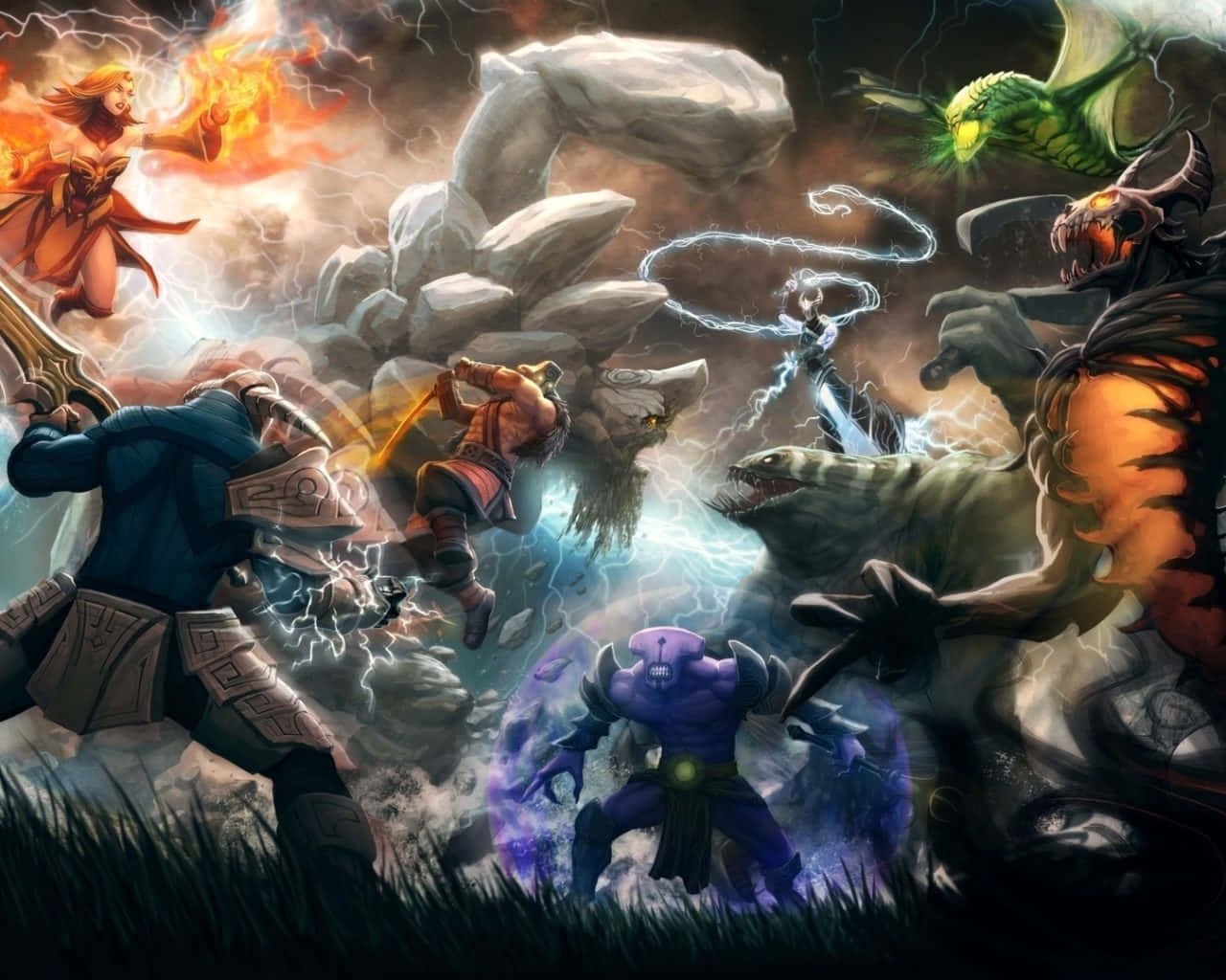 Conquer The Battlefields With Dota 2's Juggernaut Wallpaper