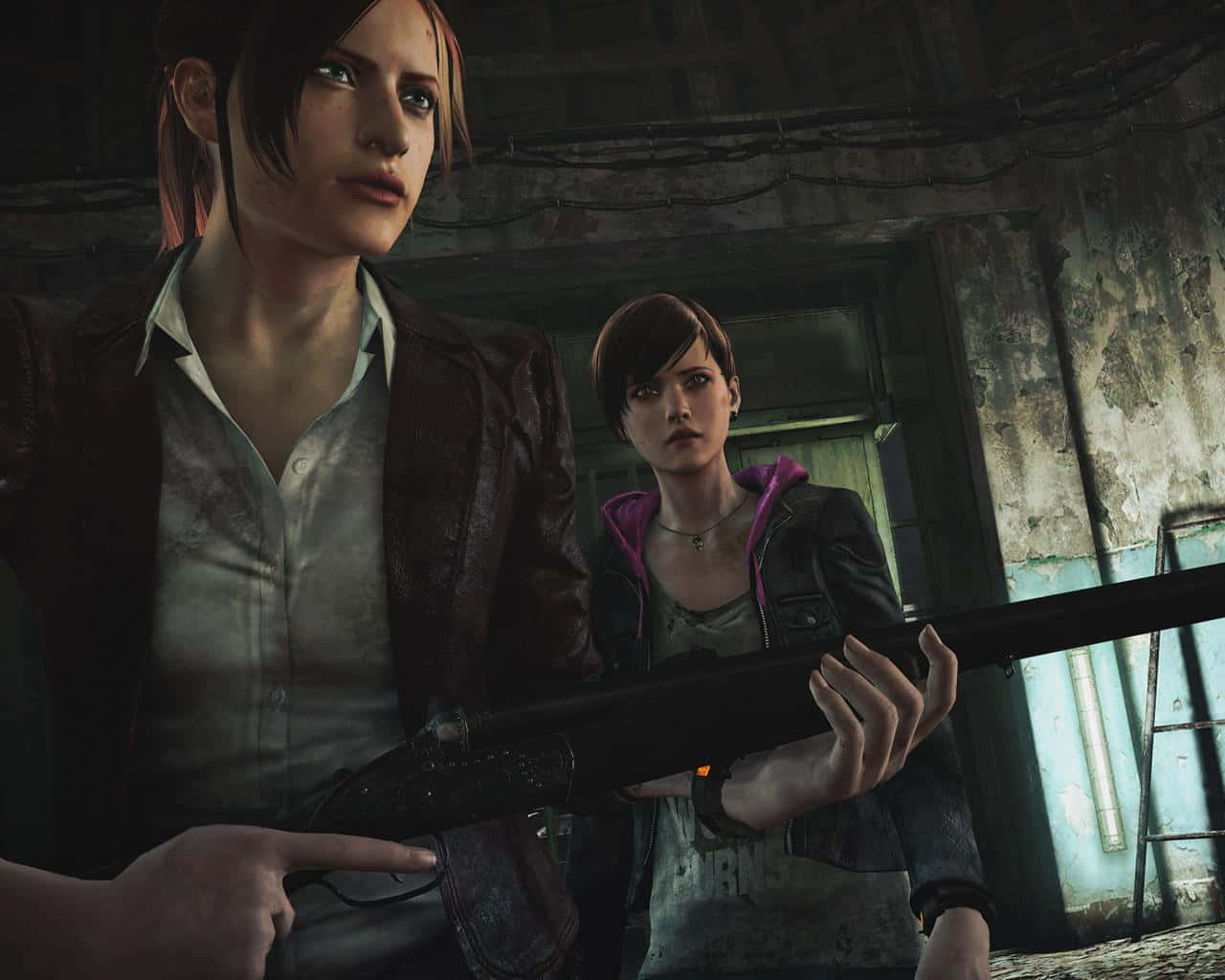 Conquer The Fear Of The Unknown In Resident Evil Revelations 2 Wallpaper