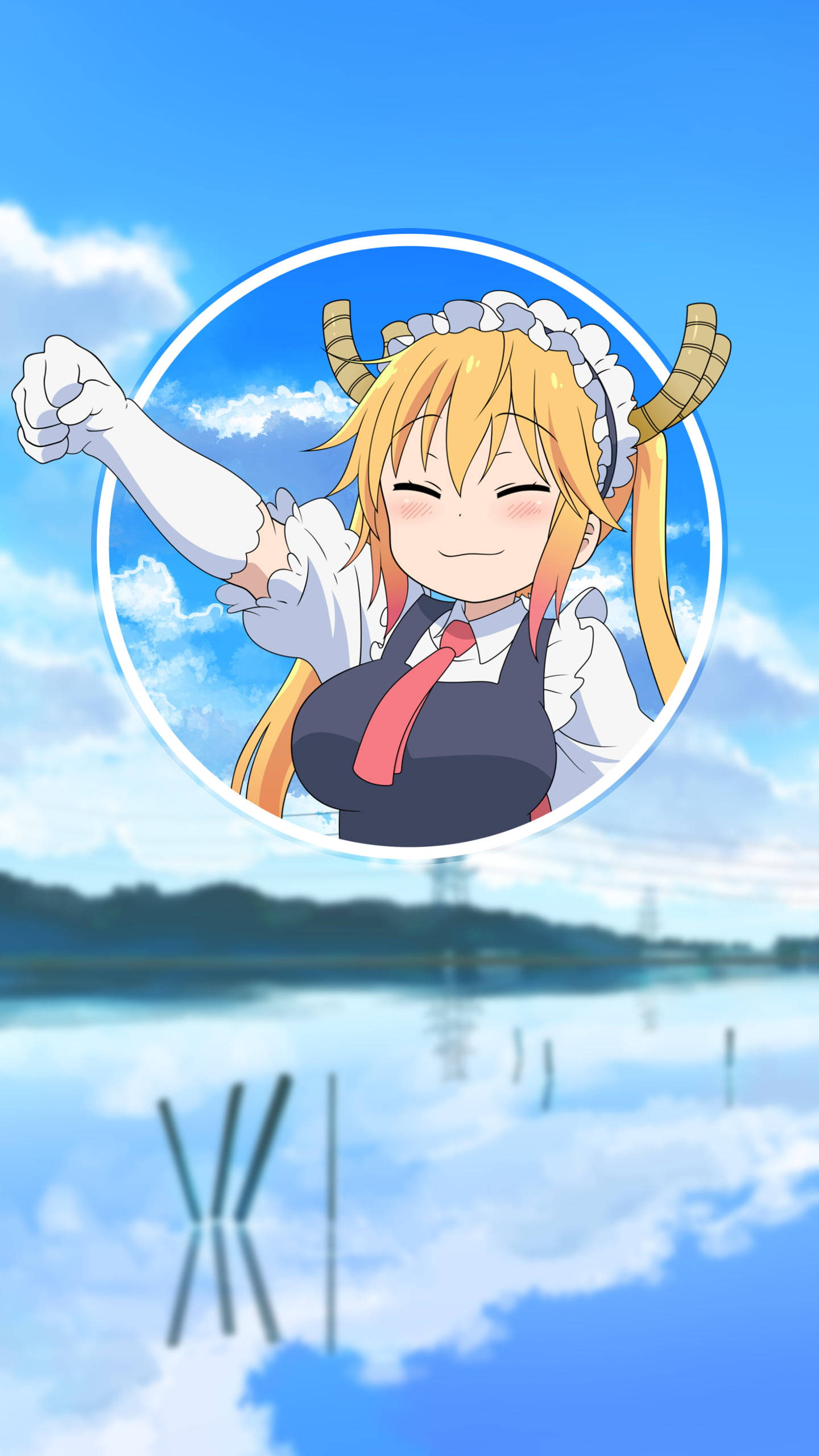 Cool Anime Girl Pfp Tohru Wallpaper