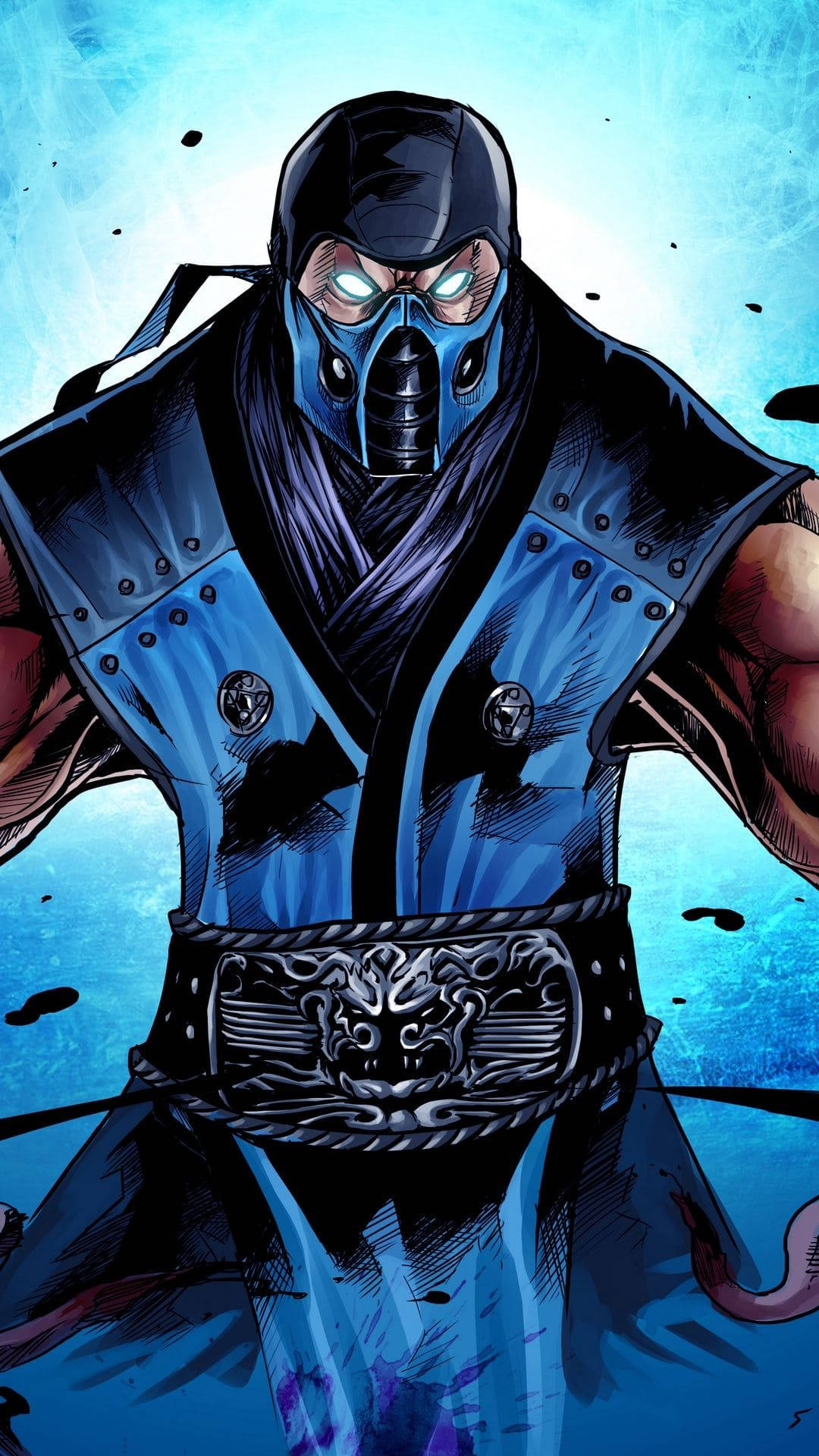 Cool Anime Phone Kuai Liang Mortal Kombat Wallpaper