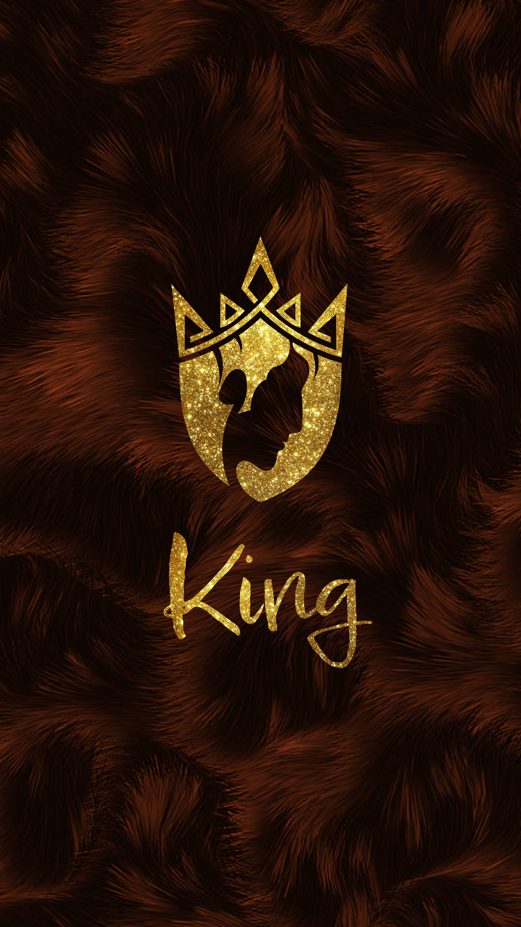 Cool Brown King And Queen Wallpaper
