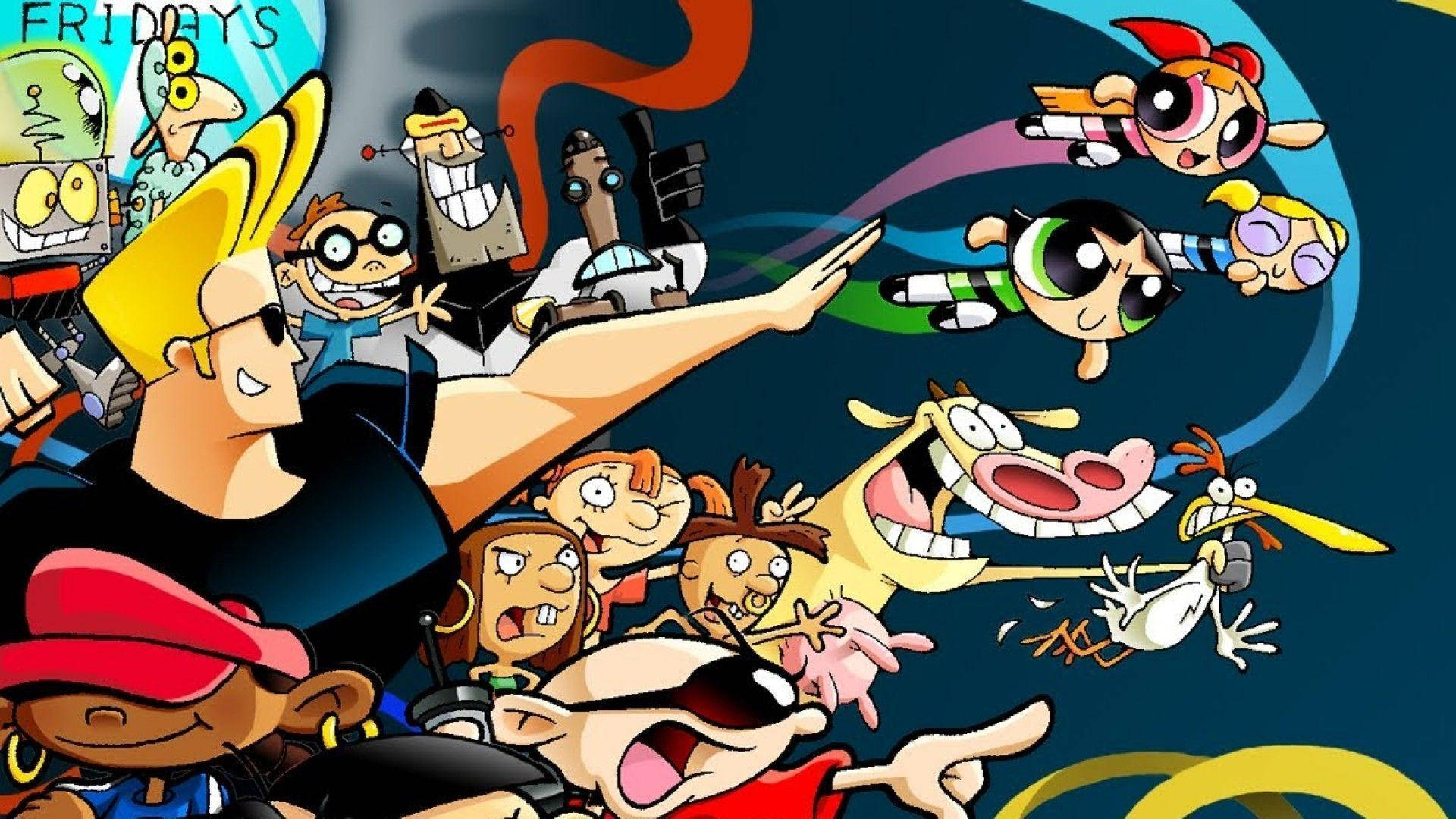 Cool Cartoon Characters From The Past Wallpaper