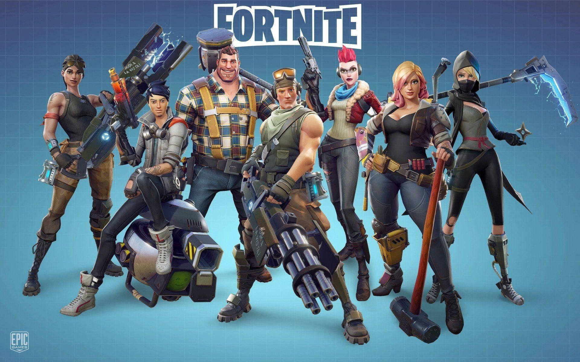 Cool Characters From Fortnite Wallpaper