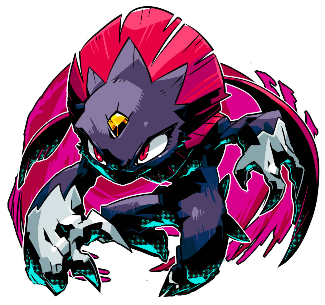 Cool Dark Weavile Artwork Wallpaper